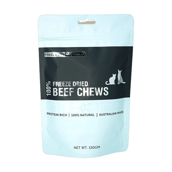 Freeze Dried Beef Chews – Nature’s Toothbrush Treat